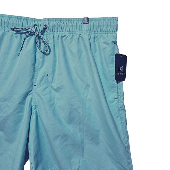 George Men's Mint Swim Trunks Size Large -NWT Beach Pool Summer - Picture 3 of 8